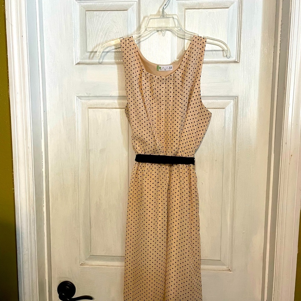 Pink and black Polka dot!